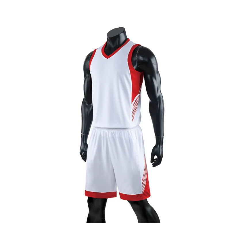 Big Size Basketball Suit Men and Women the Same Style of European and American Basketball Team Uniforms