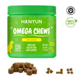 Free Sample Salmon Oil Chews for Dogs Omega Supplement for Skin and Coat Omega 3 6 and 9 Prenatal Vitamins for Dogs