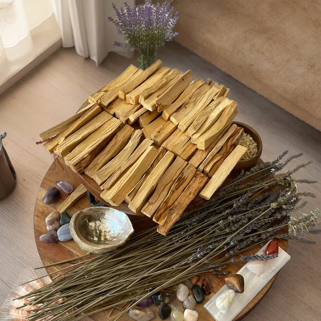 Palo Santo Bulk Lot Incense Sticks Aromatic Holy Wood for Purifying Cleansing Healing Wild Harvested