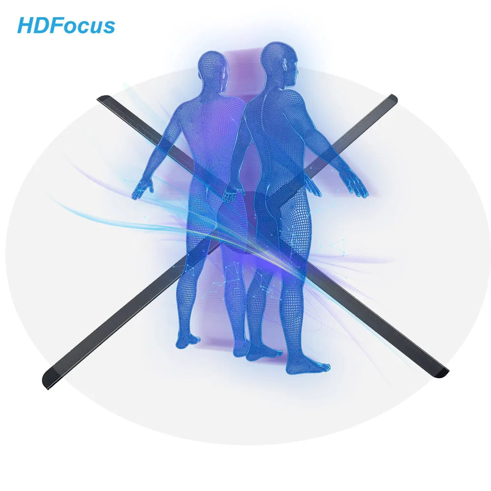 Hologram Lights Fan Lights Holographic Fan Wifi App Control Hologram 3D Fan Hologramas Projector