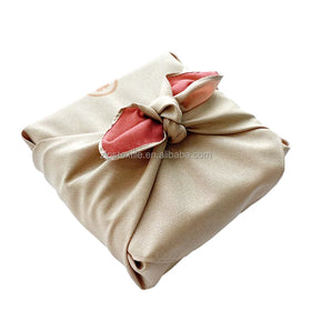 Wholesale Plain Traditional Colorful Eco Soft Furoshiki Fabric Japanese Furoshiki Wrapping Clothes
