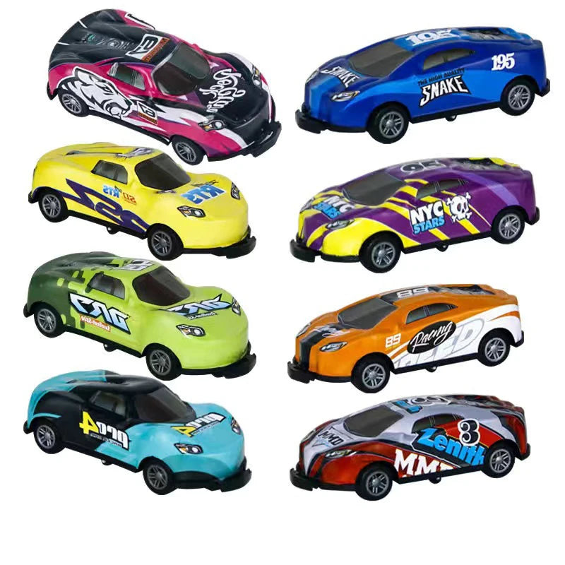 Children Stunt Toy Car Alloy Pull Back Car Ejection Jumping Stunt 360 Flip Dump Car Toy Children Birthday Gift
