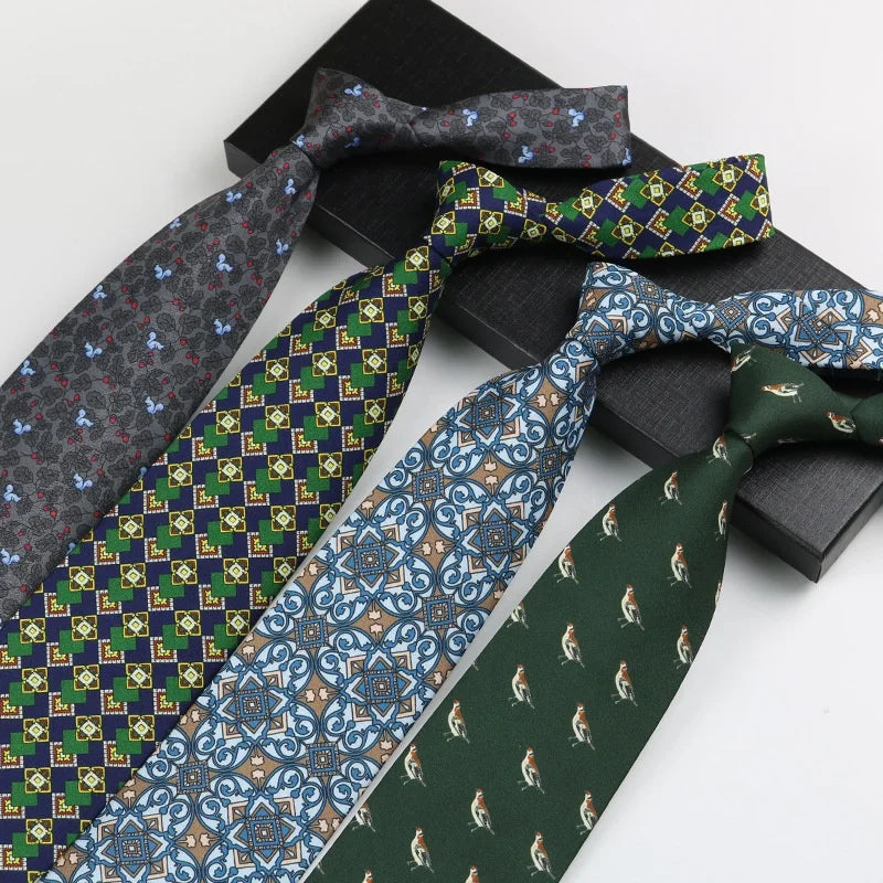 New Trend Style 51 Patterns Multiple Colour Now Ties for Men Overstock Neckties 8cm Polyester Fun Ties