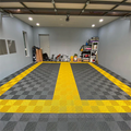 Arlott  Floor Tile Garage Tiles Flooring Unilin Lock Spc Black and White Self Adhesive Click Vinyl Interlock Mats