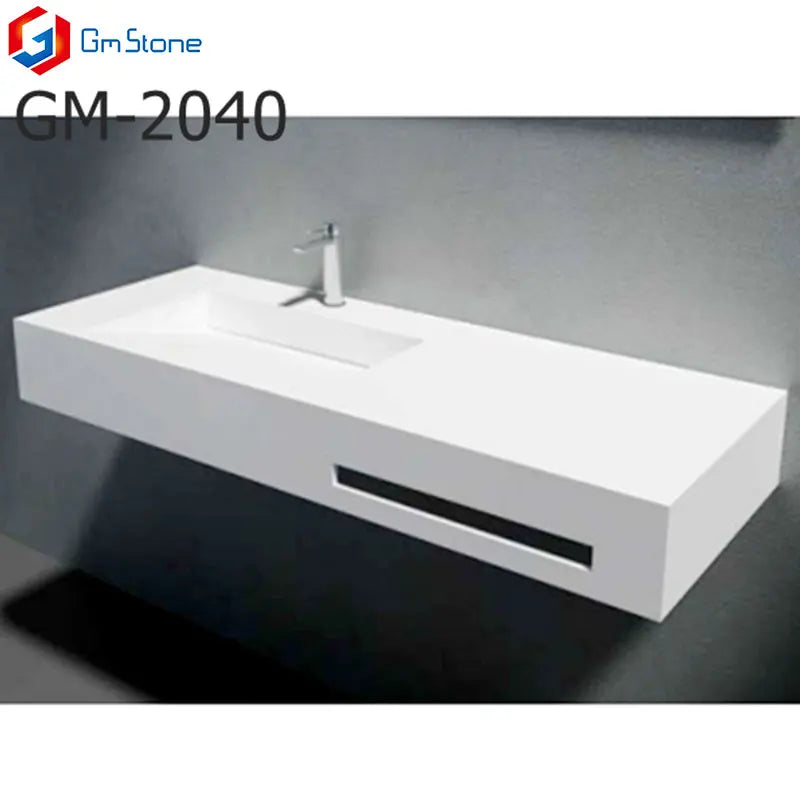 Solid Surface Desktp Wall-hung Basin Hot Selling