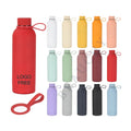 Beauchy Customized BPA Free Stainless Steel Double Wall Vacuum Flask Bottle Small  Mouth 500ML Sports Water Bottle with Lid