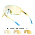 2024 New Photochromic UV400 Sport Sunglasses Men Women Ideal for Baseball Cycling Cricket Golf Hiking Running Glasses Eyewear