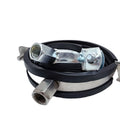 Stainless Steel Rubber Lined HVAC Pipe Clamp Corrosion Proof Pipe Hanger for Outdoor Air Conditioning Tubing MegaBDM