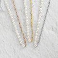 High Quality Aloha Girl Natural Freshwater Pearl Necklace Ocean Jewelry Consistent Box Chain Fashionable Choker Elegant