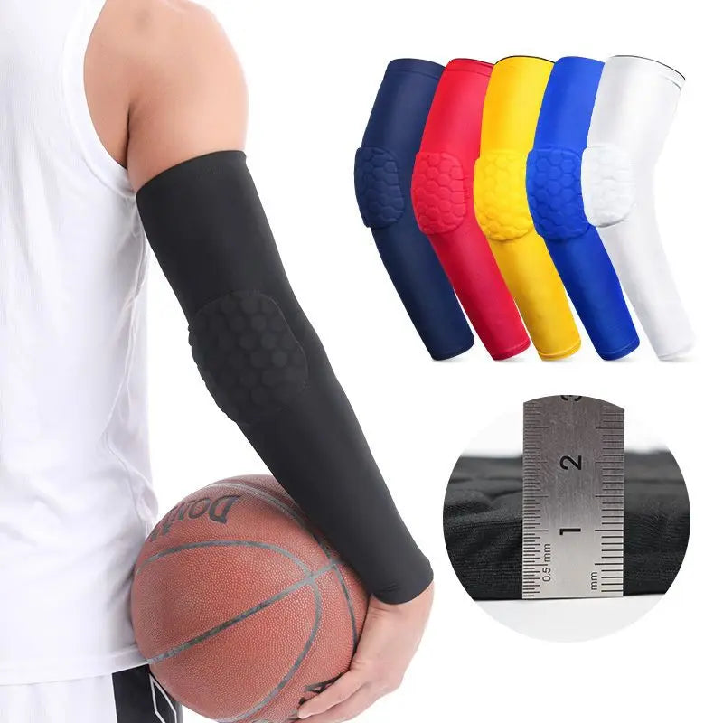 Cheap Wholesale Paintball Boxing Basketball Rider Polyester Sponge Compression Elbow Sleeves Foam Pad