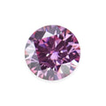 Wholesale VVS1 Round Brilliant Cut Synthetic Loose Pink Moissanite With GRA Certificate