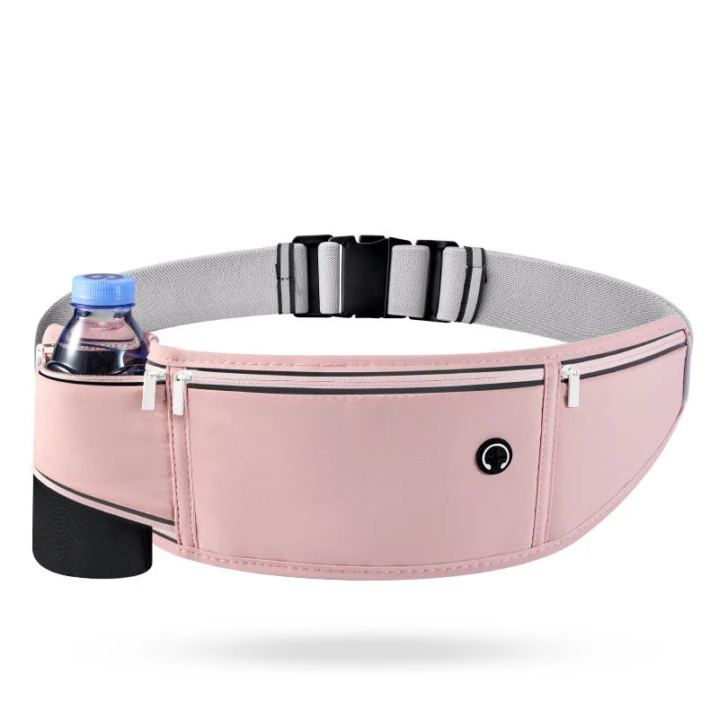 Casual Fanny Packs Waist Bag Fanny Pack Multi-Pockets Hip Bum Bags Belt Bag for Travel Hiking Cycling Running
