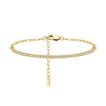 ICEBELA Hot Sale Fashion Jewelry Pulsera 925 Silver Tennis Bracelet Sapphire Cubic Zircon CZ Diamond Tennis Bracelet for Women