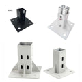 Custom Industrial Machine T Slot Aluminum Fence Floor Fixing Connector Nickel Plated Adjustable Leveling Feet ISO 9001 Certified