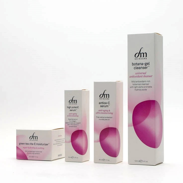 Soy Ink Printing Custom Luxury Skincare Packaging Recyclable Kraft Paper Folding Cosmetic Packaging Box