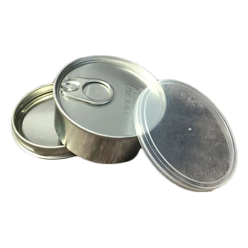 73*23mm 100ml Food Grade Custom Logo Pull-Tab Tin Cans