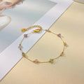 2026 New Hot Selling Simple Bohemian Style Adjustable Stainless Steel Unisex Jewelry Geometric Gold Plated Fashion Chain Link