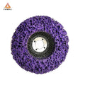 Purple Cns Disc (Clean Strip Disc) Abrasive Disc with Fiberglass Backing Plate