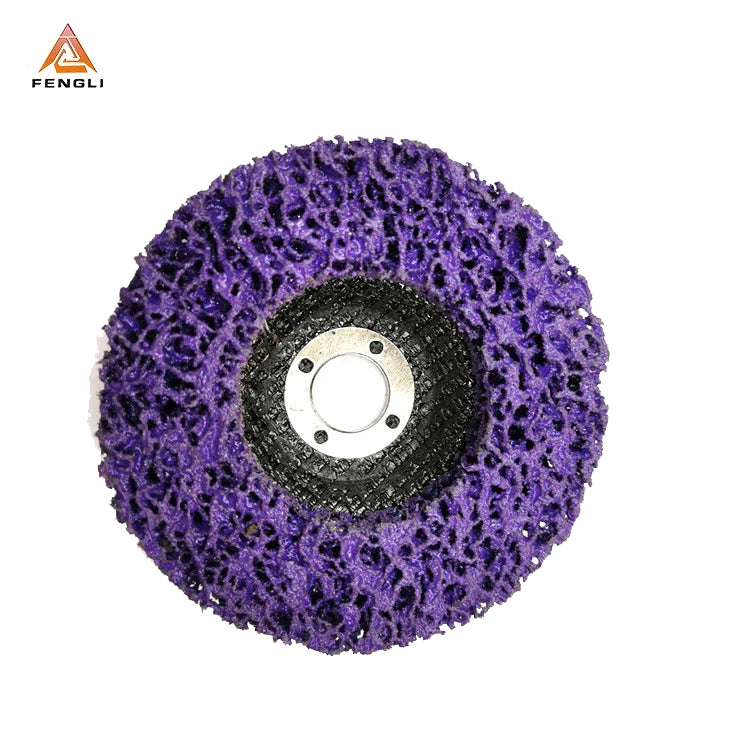 Purple Cns Disc (Clean Strip Disc) Abrasive Disc with Fiberglass Backing Plate