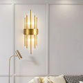 Modern Indoor Luxury Crystal Design Wall Lamp Living Room Home Modern LED Crystal Wall Lamp Corridor Bedroom Bedside Wall Light
