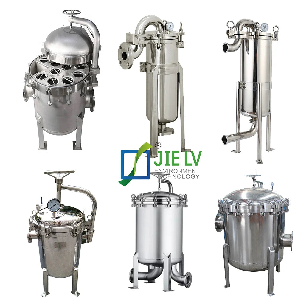 483GB470AM New Clear Filter Housing with 7*23 4*9 4*15 6*20 Inch Filter Bag for Industrial Cleaning Equipment