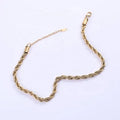 Punk Hip Hop Girl Stainless Steel Large Twisted Braided Chain Choker Necklace BOHO Jewelry