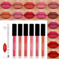 Waterproof Matte Lipstick 14 Color Non-stick Cup Long Lasting Lipgloss Matte Liquid Lipstick