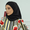 2024 High Quality Arab Ethnic Scarves Instant Hijab Turban Scarf Malaysia Muslim Hijab Scarf for Women Ladies