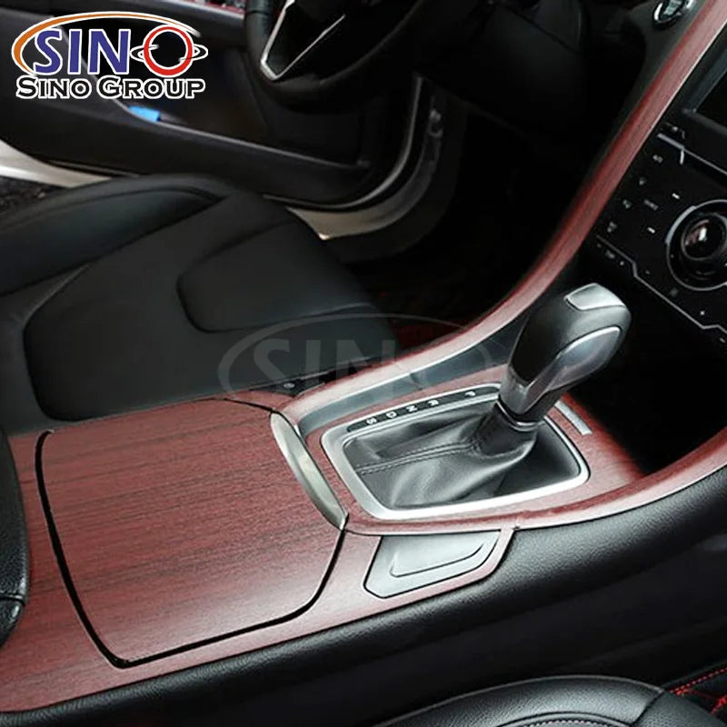 SINO 3D PVC Decoration Self-adhesive Wood Film Foil Vinyl for Furniture  Car