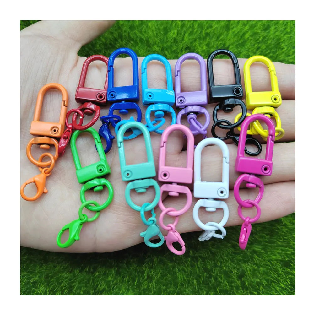 Unisex Key Chain DIY Decor Car Key Ring Lobster Clasp Jewelry Accessories Clasp Connector Pendants Supply