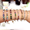 BMZ 2024 Girls' Stretch Adjustable Charm Bracelet New Factory Wholesale Fashion Jewelry for Kids MegaBDM