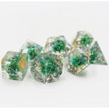 Dnd Polyhedral Custom Dice Rpg Resin sharp Egde Dice Set
