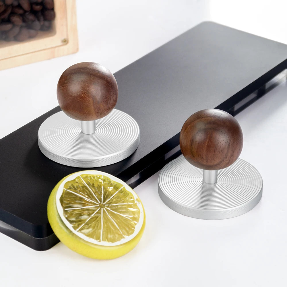1PCS Hot Selling Wood Coffee Tamper Portable Coffee Tamper Press for Home Espresso Hammer