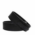 Custom Logo Fitness Exercise Gym Buckle Leather Weightlifting Back Body Building Support Leather Lever Belt Powerlifting Belt