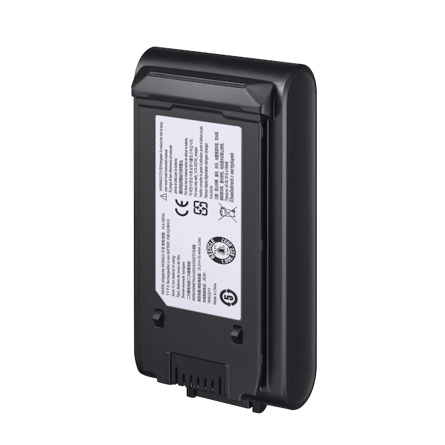 25.2V 2200mAh LI-ion Replacement Battery for Samsung VCA-SBTA95/ Jet 95 / Jet 85 Handheld Vacuum Cleaner Parts Batteries