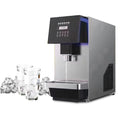 Small Industrial Commercial Electric Kitchen Cube Clear Barman Automatique 2 in 1 Ice Maker Machine and Water Dispenser for Bar