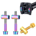 M5X30/X40 TC4 Titanium Alloy Bike Seatpost Bolt Mtb Part Mountain Bicycle Seatpost Fixing Screws