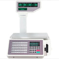 Customizable Digital Electronic Price Weighing POS Scale Printer Barcode Label Double-Sided Display for Supermarket Payment USB