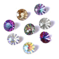 QIAO 8*8 Millennium Series Symphony Gold Base Nail Jewelry Rhinestone for 3D Nail Accessories Art Decoration