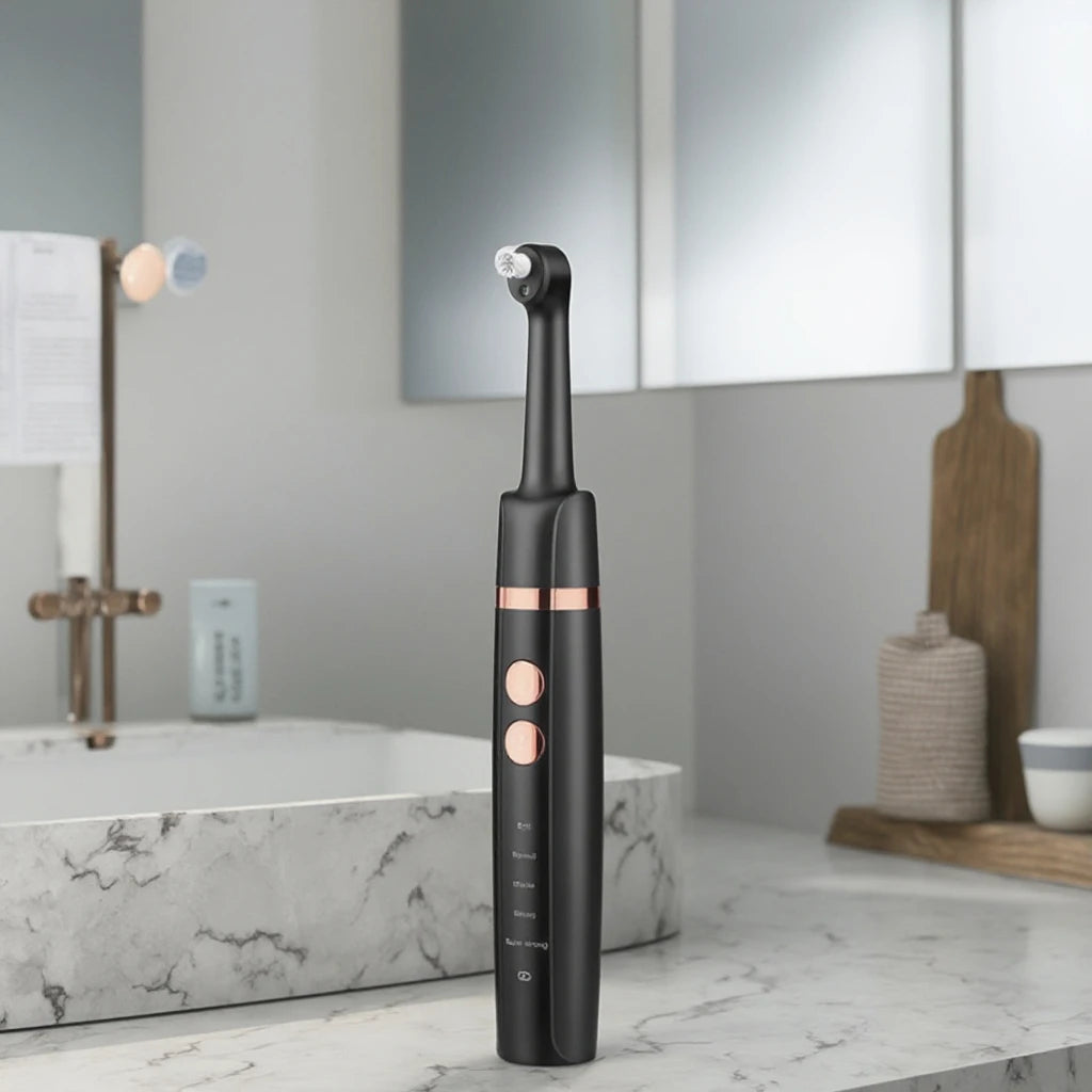5 in 1 Multifunctional Electric Rechargeable Dental Tooth Polisher With 5 Brush Heads for Home Use Tartar Calculus Removal