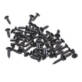 100pcs/bag 3x12mm Electric Guitar Screws for Pickguard Back Plate Mount DIY Luthier Tool