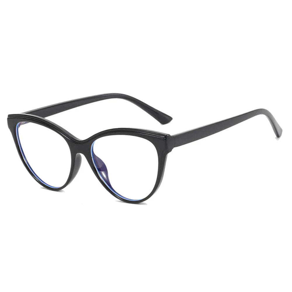 STORY KD28038 Fashion Pink Vintage Tortoiseshell Frame Optical Eyeglasses Retro Cat Eye Anti Blue Light Glasses Women