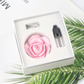 Factory Wholesale Ceramic Rose Flower Car Vent Clip Air Freshener Scented Aroma Plaster Home Fragrance Essential Oil Diffuser