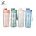 Custom Logo 600ml Eco-Friendly Plastic Sports Water Bottle Handle Portable for Travel Outdoor Gym Use Boiling Water Applicable