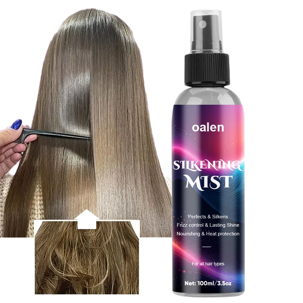 Luxfume Customized Silk Mist Hair Pray Hair Styling Boosts Shine and Volume Anti-Frizz Silk Spray