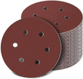 DE Warehouse 24H Shipping Free Delivery 100pcs Sander Pads 150mm 6-Hole Sanding Discs 40-400 Grit Hook Loop Abrasive Discs