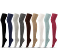 Stockings Adorable Cable Knitted Boot Socks Extra Long Winter Over Knee Leg Warmers Women Thigh High Socks MegaBDM