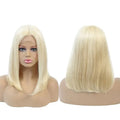 Colored Bob Wig Raw Brazilian Hair Wholesale 13*4 Transparent Lace Frontal Short Cut Human Hair Bob Wigs