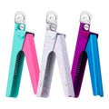 Best Price Stainless Steel Curved Blade Finger Nail Clipper U-Shaped Nail Tip Cutter Professional Manicure Tool