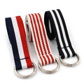 Custom Printed Polyester Fabric Belt Women Elasticity Fashion Webbing Canvas Belt Plus Size Belt